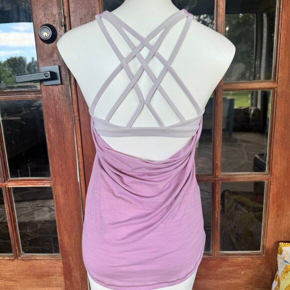 Lululemon Slay the Studio 2 in 1 Sz 4 - Picture 6 of 8